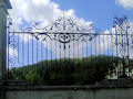 A Carlo Rizzarda's wrought iron grating: it is reachable in a few minutes' walk from the bed and breakfast.